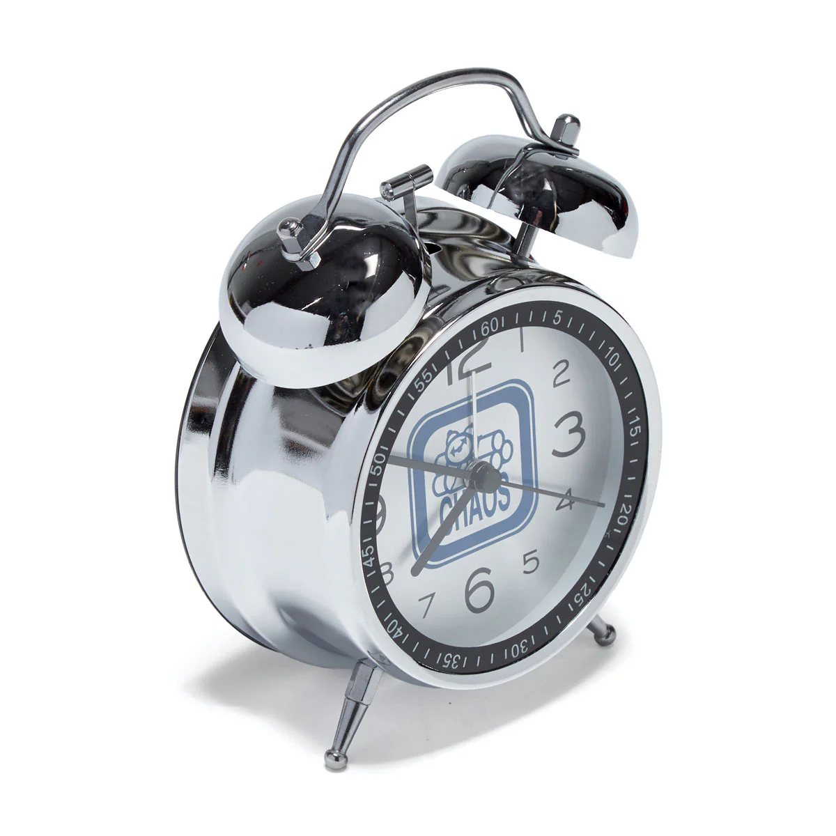 411VM Chaos Alarm Clock - Chrome - Image 3