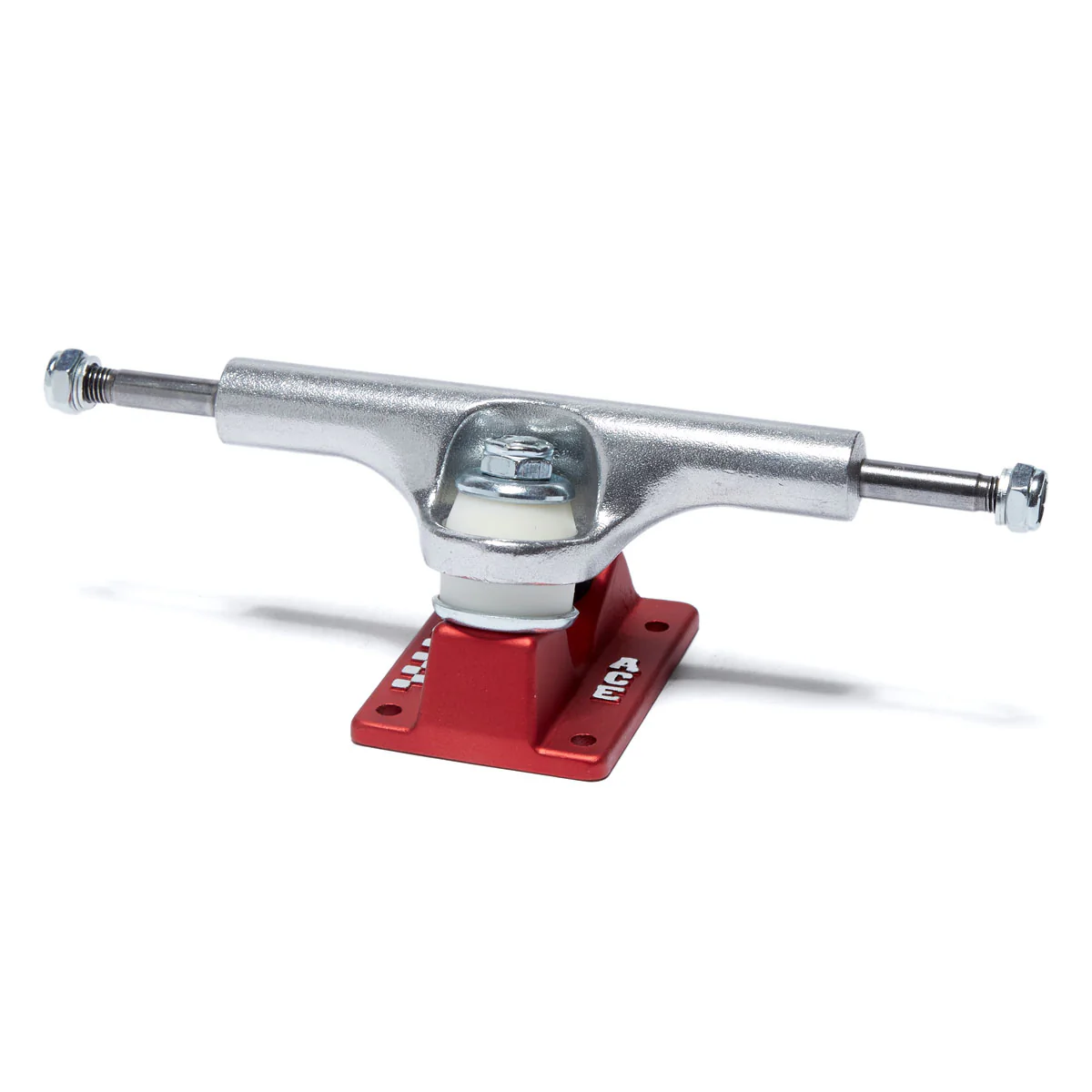 Ace Classic Skateboard Trucks - Polished/Red - 33 - Image 2