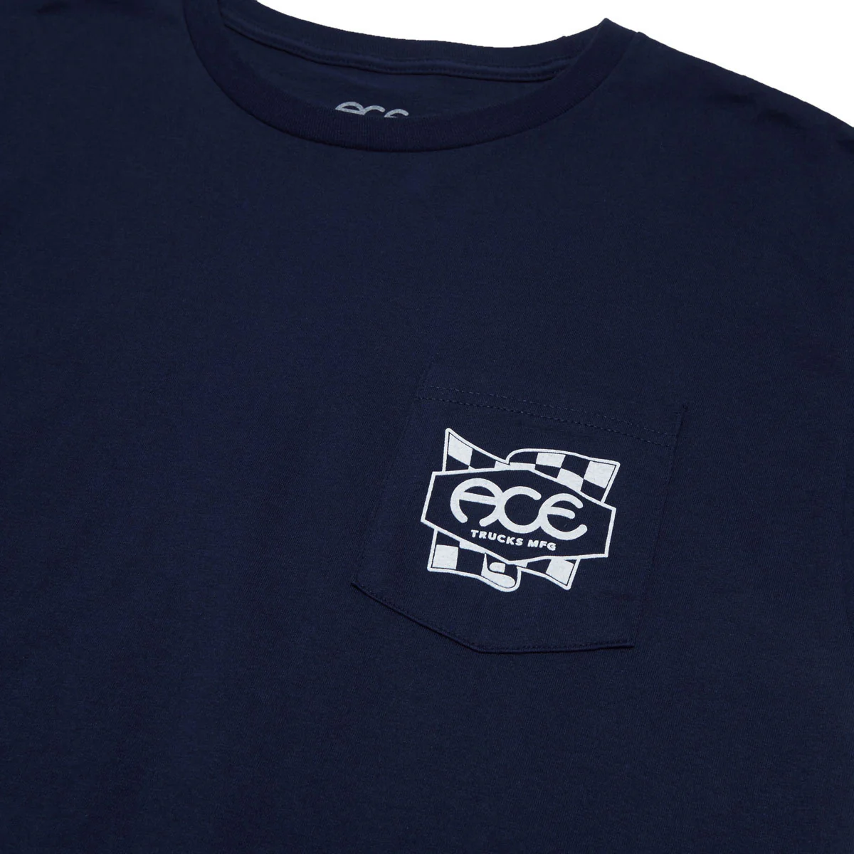 Ace Speedway Pocket T-Shirt - Navy - Image 3