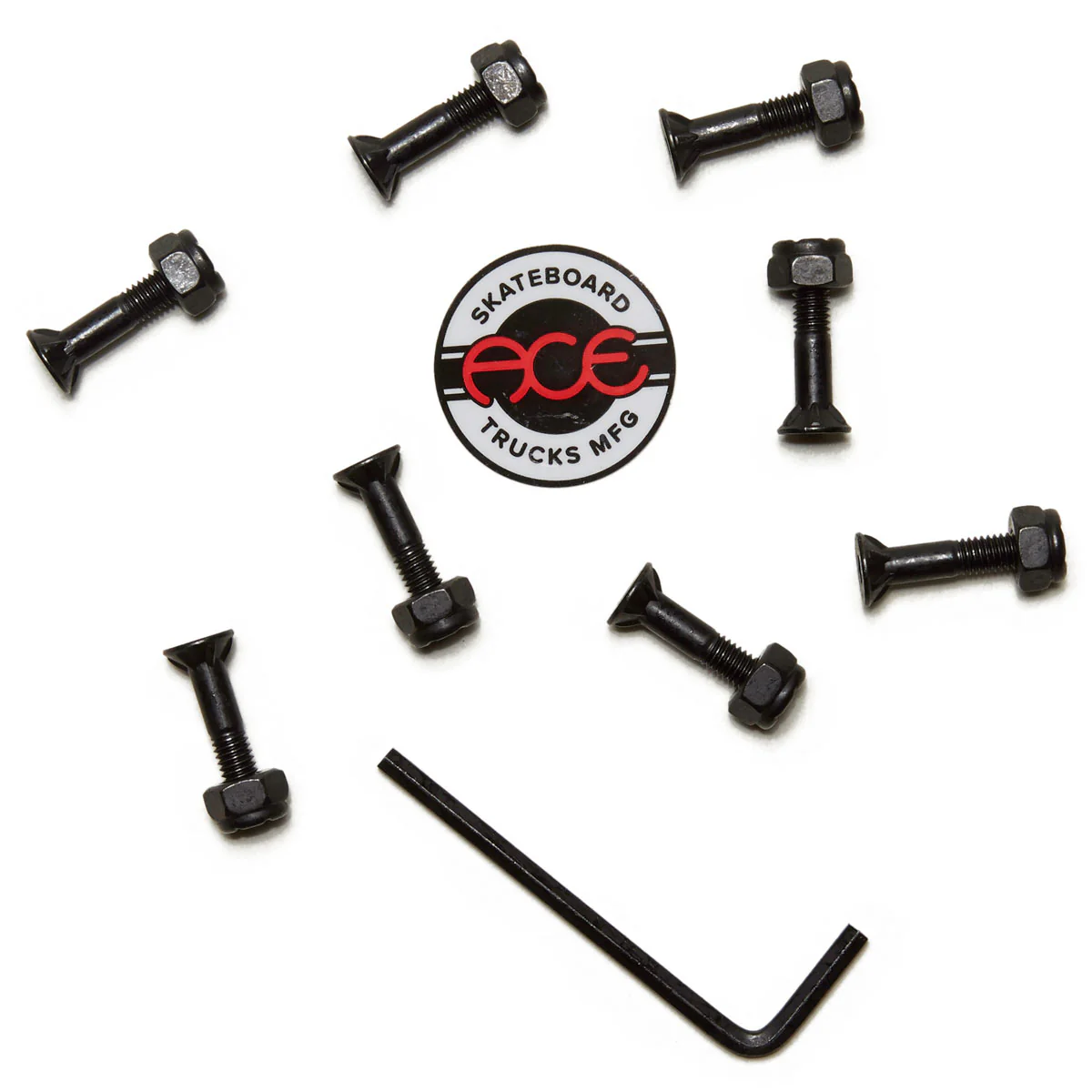 Ace AF1 Hollow Bolts W/ Grippers Allen Hardware - 7/8" - Image 2