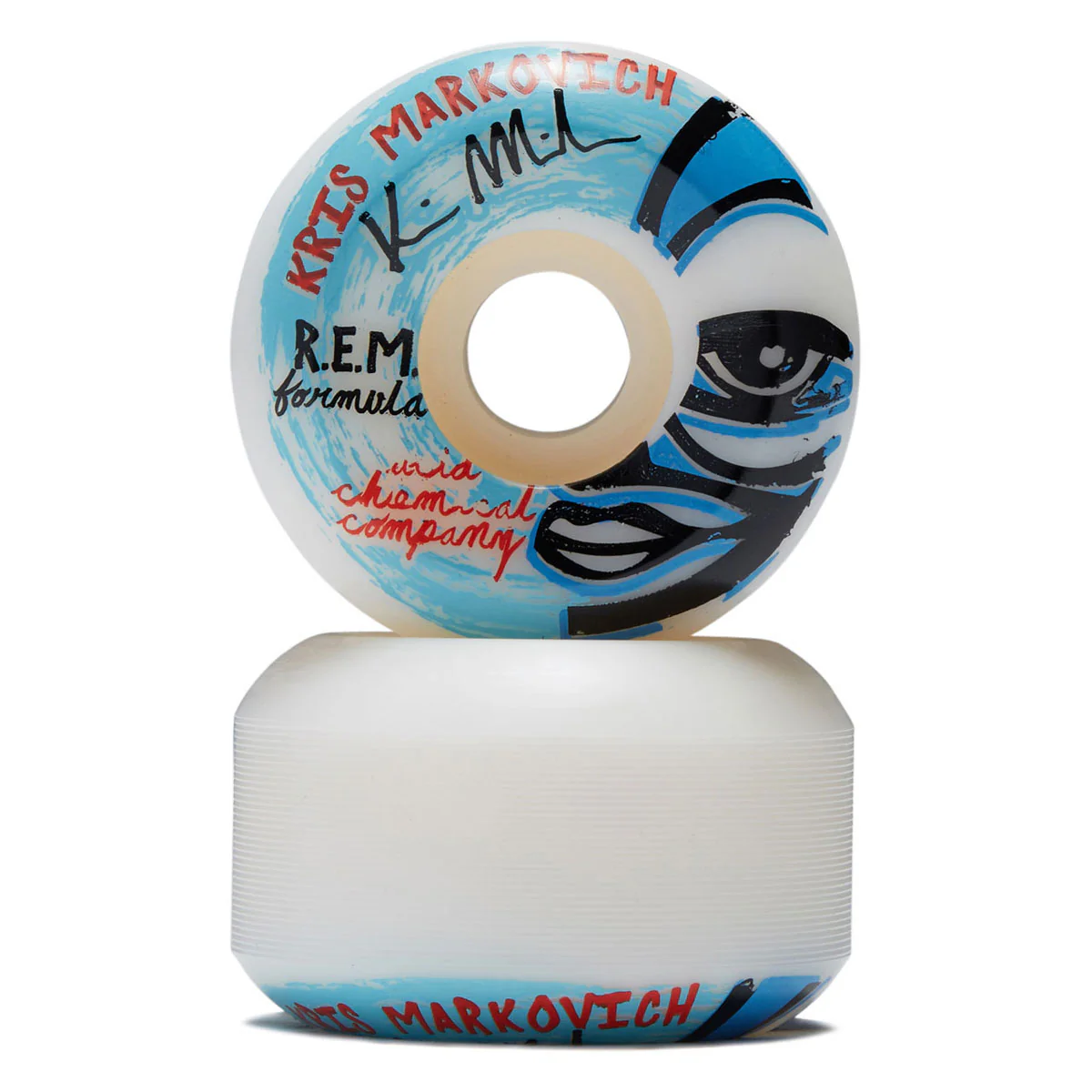 Acid Markovich Blue REM 99a Skateboard Wheels - 54mm - Image 2