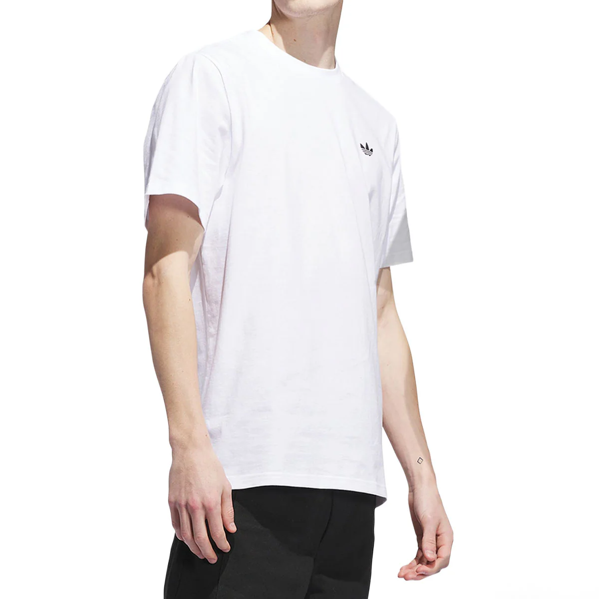 Adidas 4.0 Logo T-Shirt - White/Black 2025 - Image 3