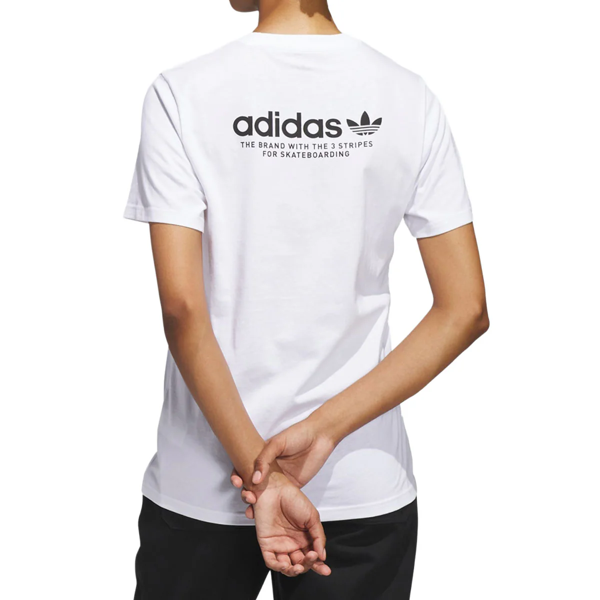 Adidas 4.0 Logo T-Shirt - White/Black 2025 - Image 4