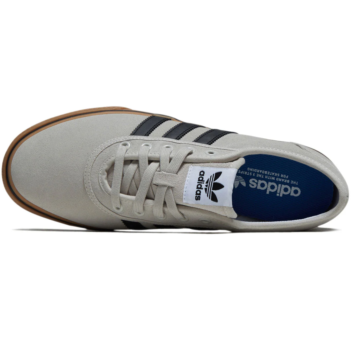 Adidas Adi Ease Shoes - Crystal White/Core Black/Gum - Image 3