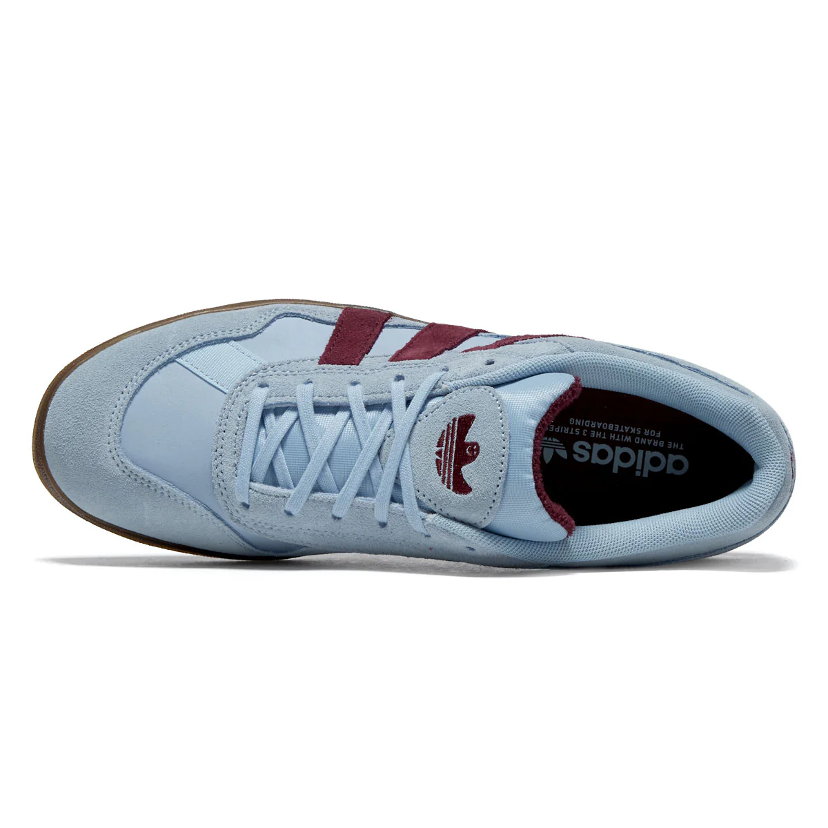 Adidas Aloha Super Shoes - Clear Sky/Maroon/Gum - Image 3