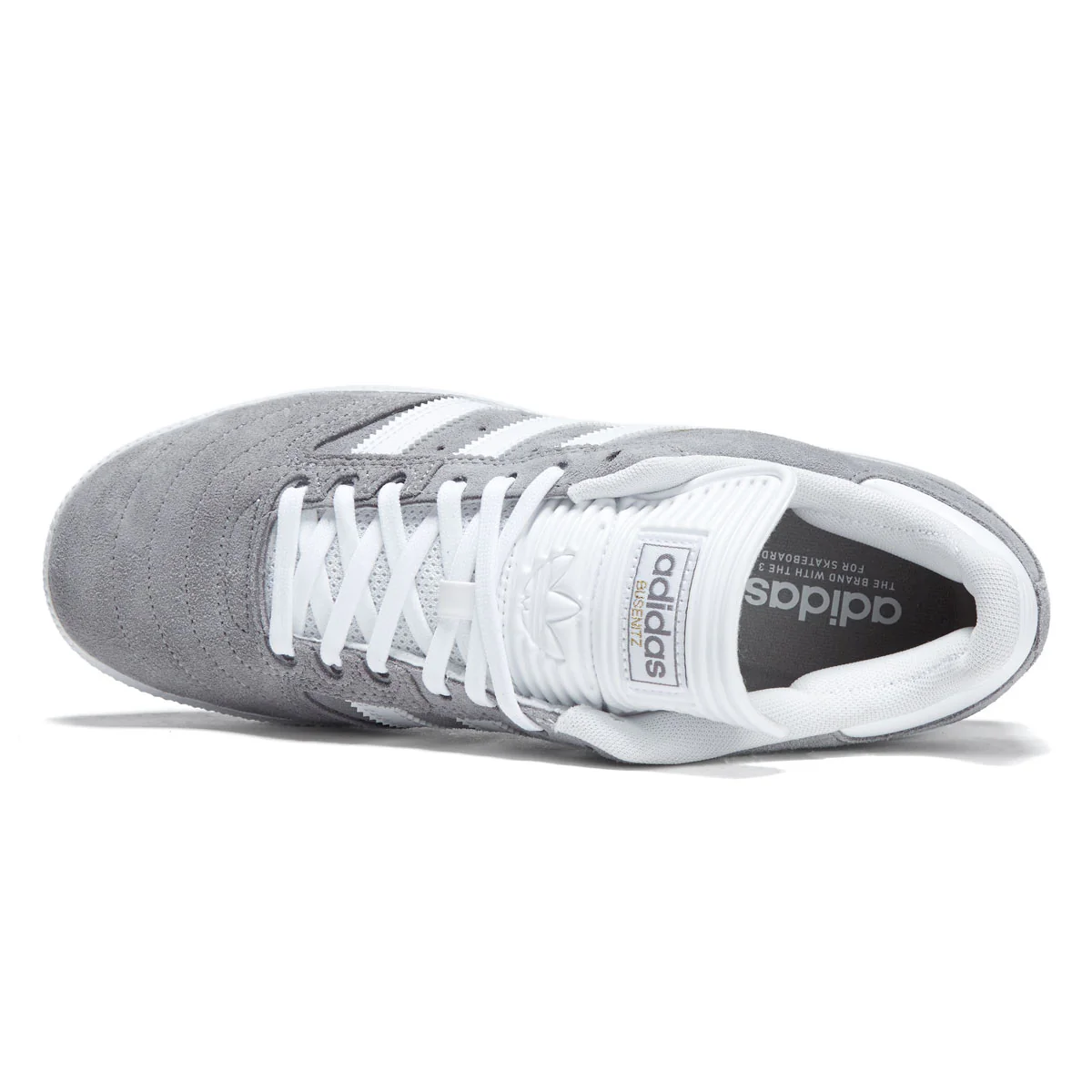 Adidas Busenitz Shoes - Grey/Ftwr White/Gold Metallic - Image 3