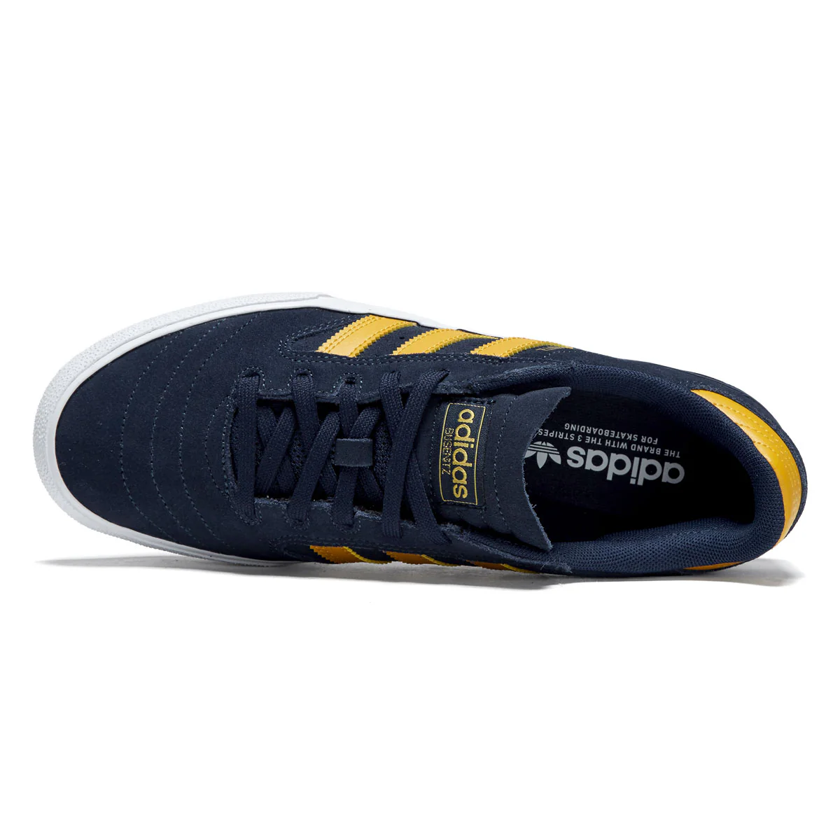 Adidas Busenitz Vulc II Shoes - Collegiate Navy/Preloved Yellow/Ftwr White - Image 3