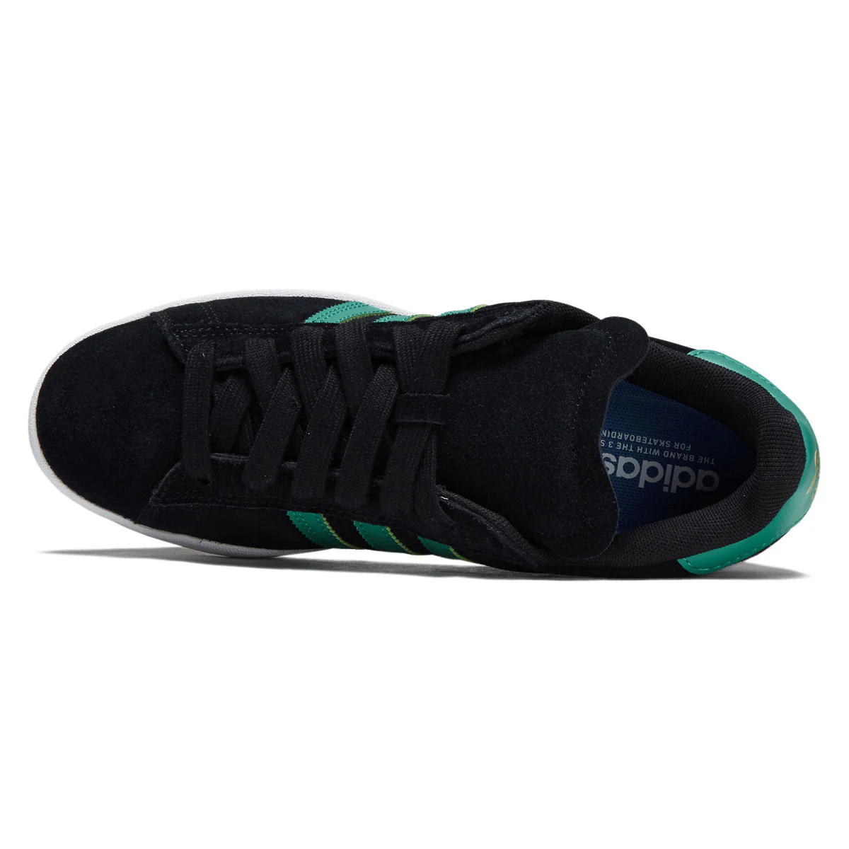 Adidas Campus 90s ADV Shoes - Core Black/Court Green/Ftwr White - Image 3