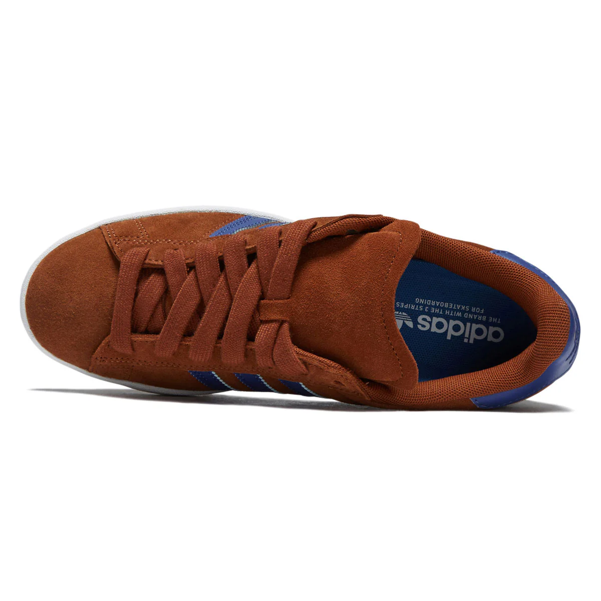 Adidas Campus 90s ADV Shoes - Dusky Bronze/Team Royal Blue/Ftwr White - Image 3