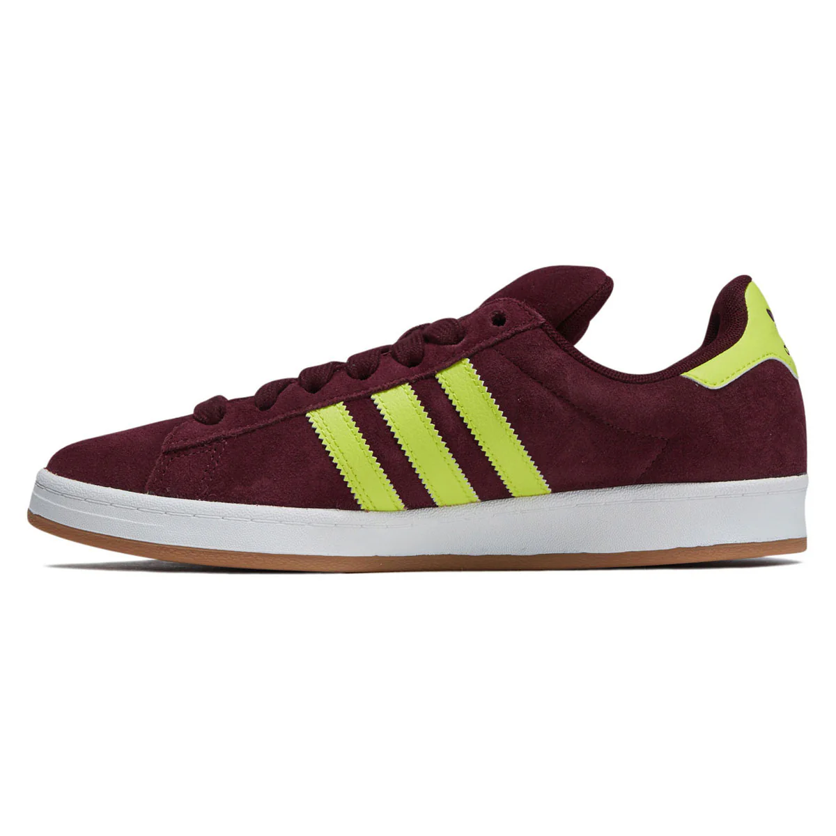 Adidas Campus 90s ADV Shoes - Maroon/Yellow/Ftwr White - Image 2