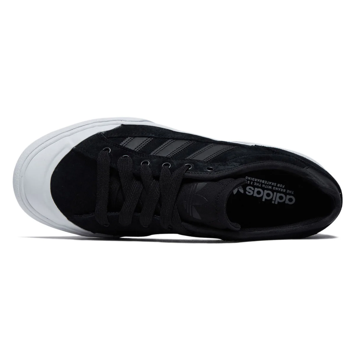 Adidas Court TNS Premiere RT Shoes - Core Black/Core Black/Ftwr White - Image 3