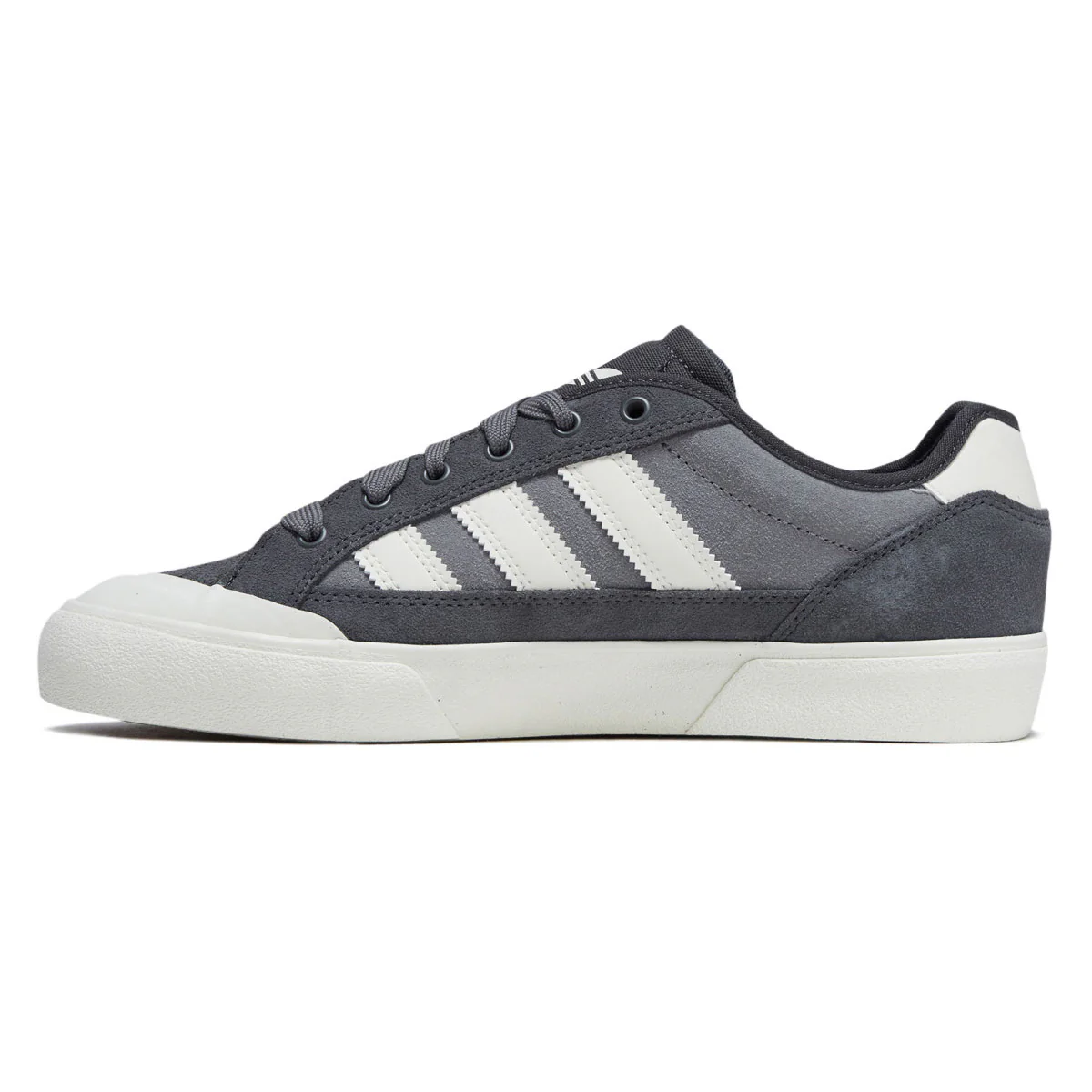 Adidas Court TNS Premiere RT Shoes - Grey/Chalk White/Grey - Image 2