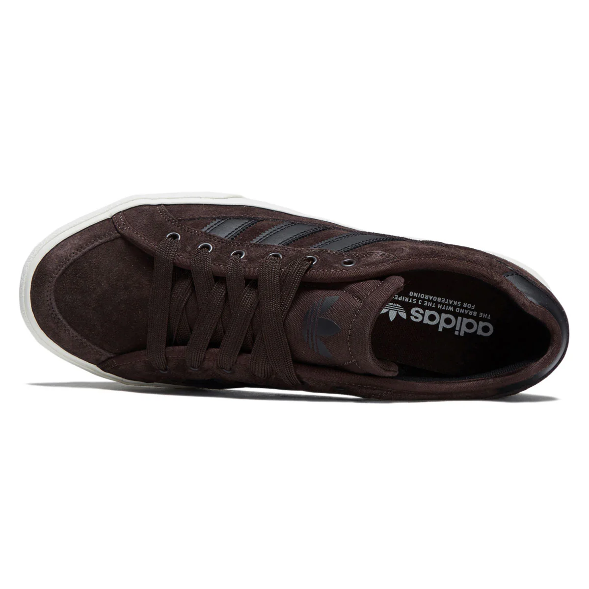 Adidas Court TNS Premiere Shoes - Aurora Coffee/Core Black/Chalk White - Image 3