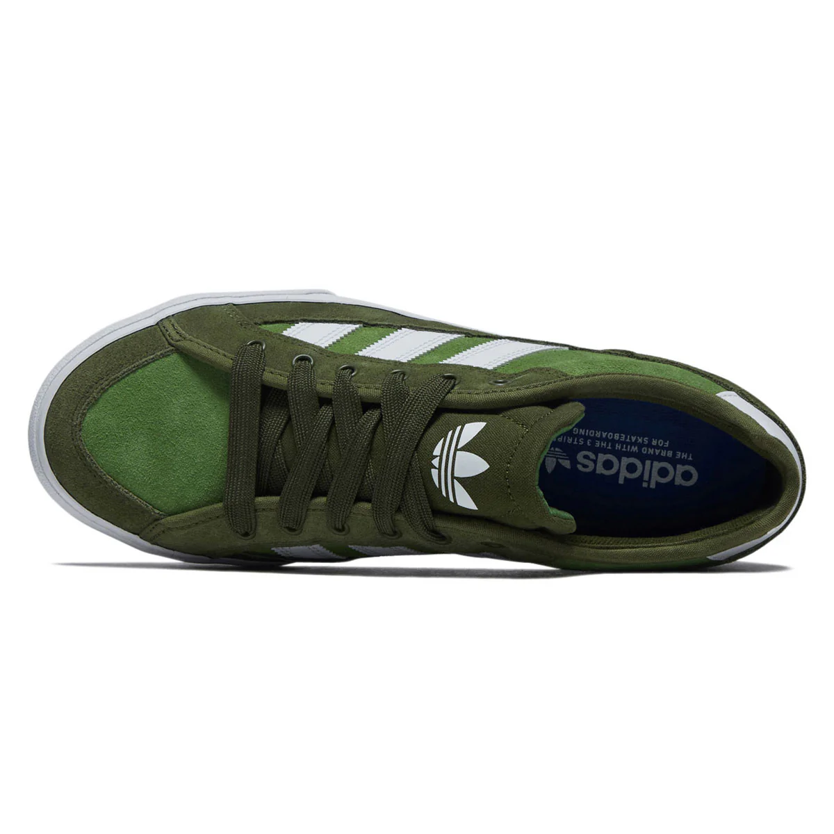 Adidas Court TNS Premiere Shoes - Wild Pine/Crew Green/Ftwr White - Image 3