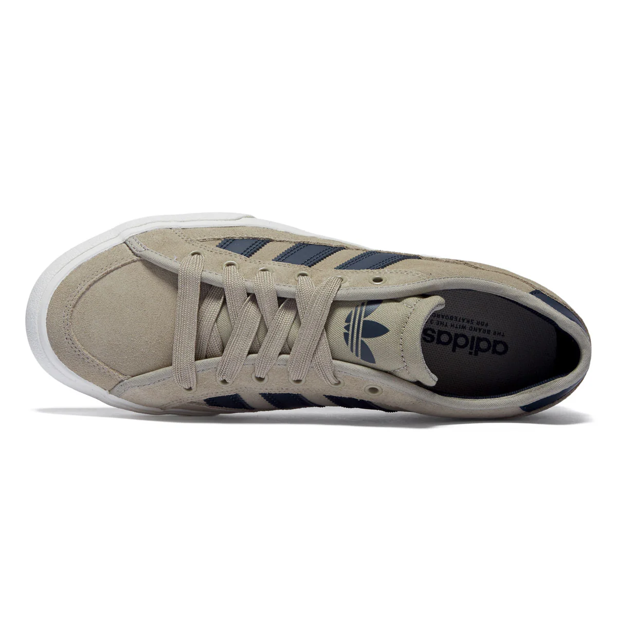 Adidas Court TNS Premiere Shoes - Wonder Cargo/Aurora Ink/Chalk White - Image 3