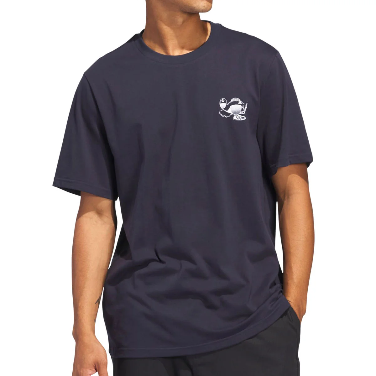 Adidas Dogplane T-Shirt - Legend Ink/White - Image 3