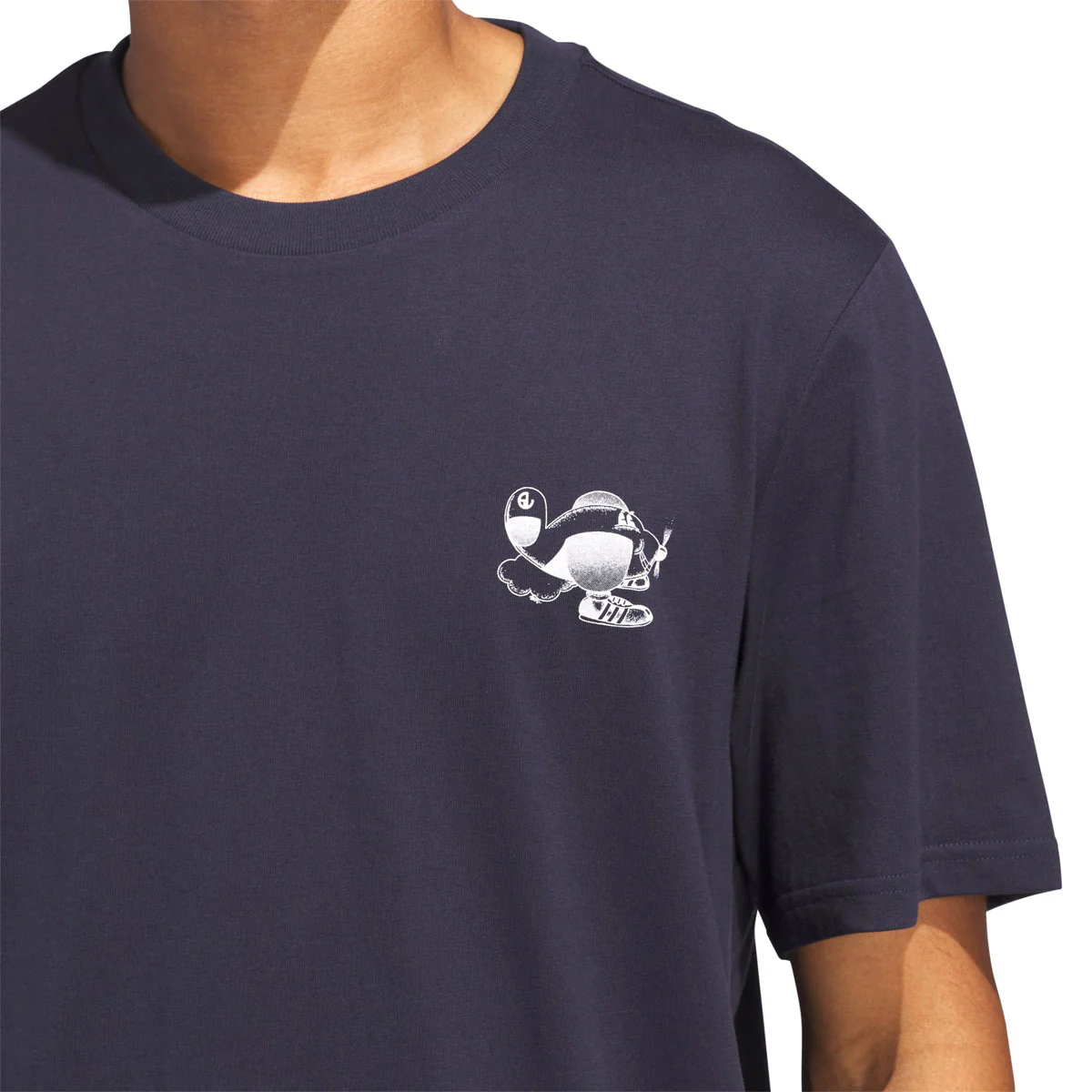 Adidas Dogplane T-Shirt - Legend Ink/White - Image 5
