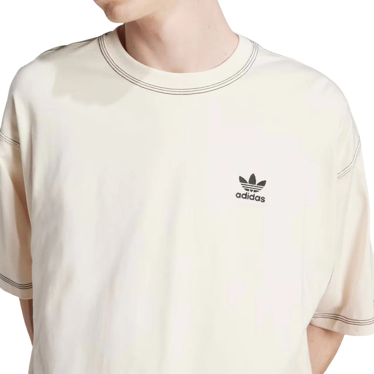 Adidas Essentials T-Shirt - Wonder White - Image 4