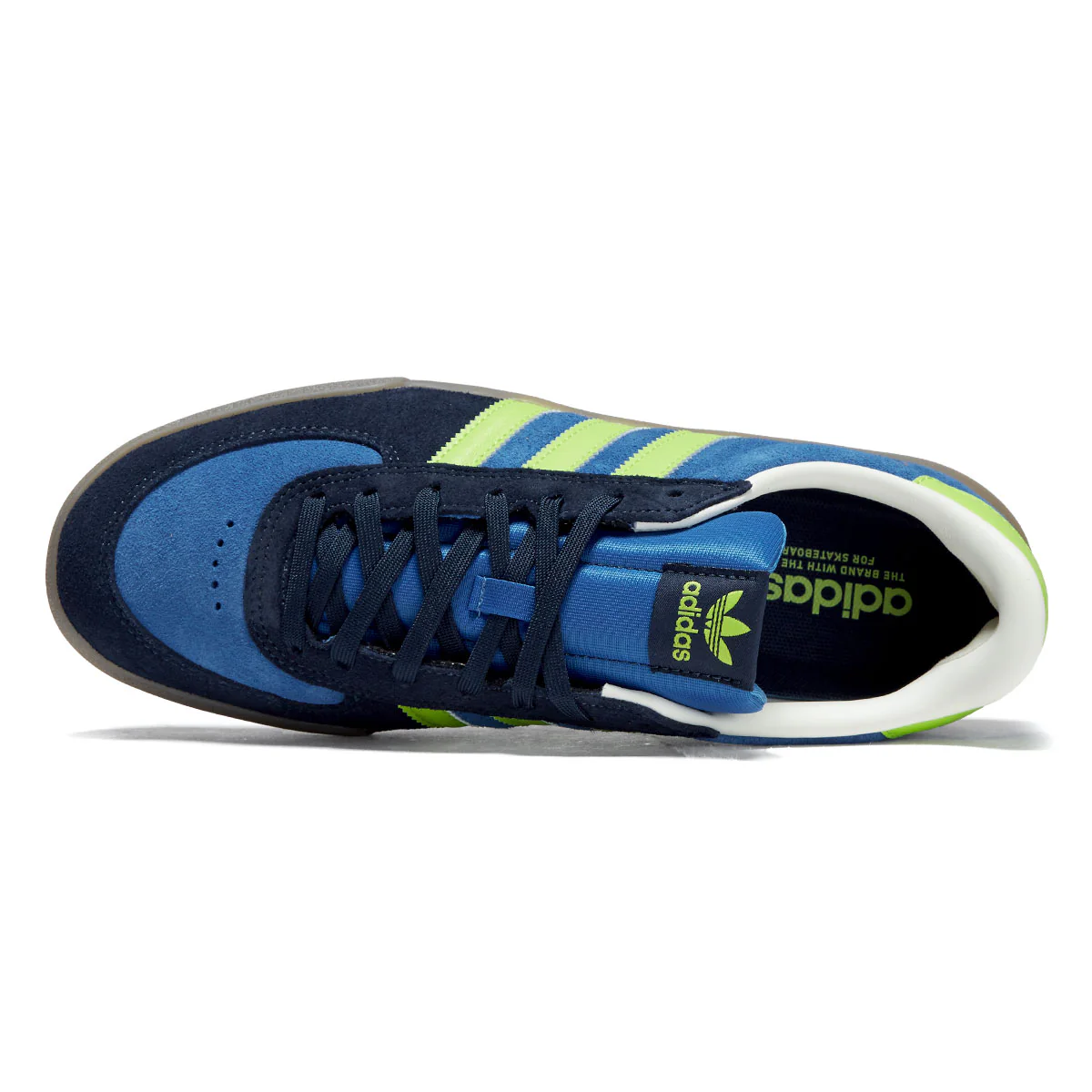 Adidas Glenburn Shoes - Bright Royal/Semi Solar Slime/Collegiate Navy - Image 3