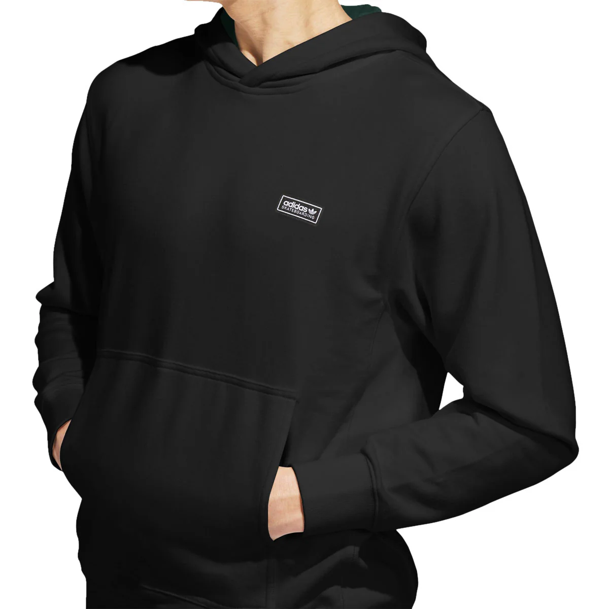 Adidas Gonz Head Hoodie - Black/Aurora Ivy - Image 4