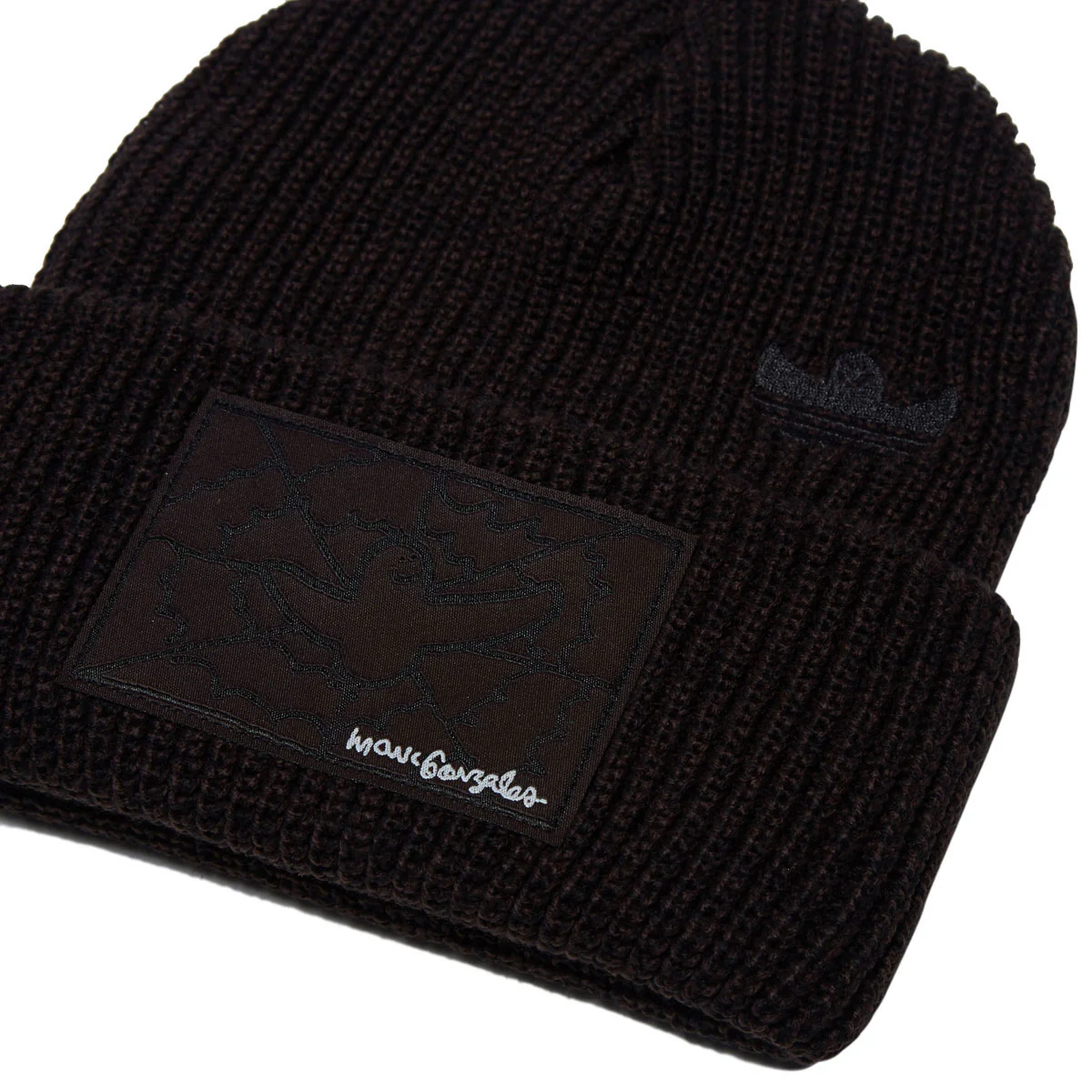 Adidas Gonz Work Beanie - Aurora Coffee/Black - Image 2