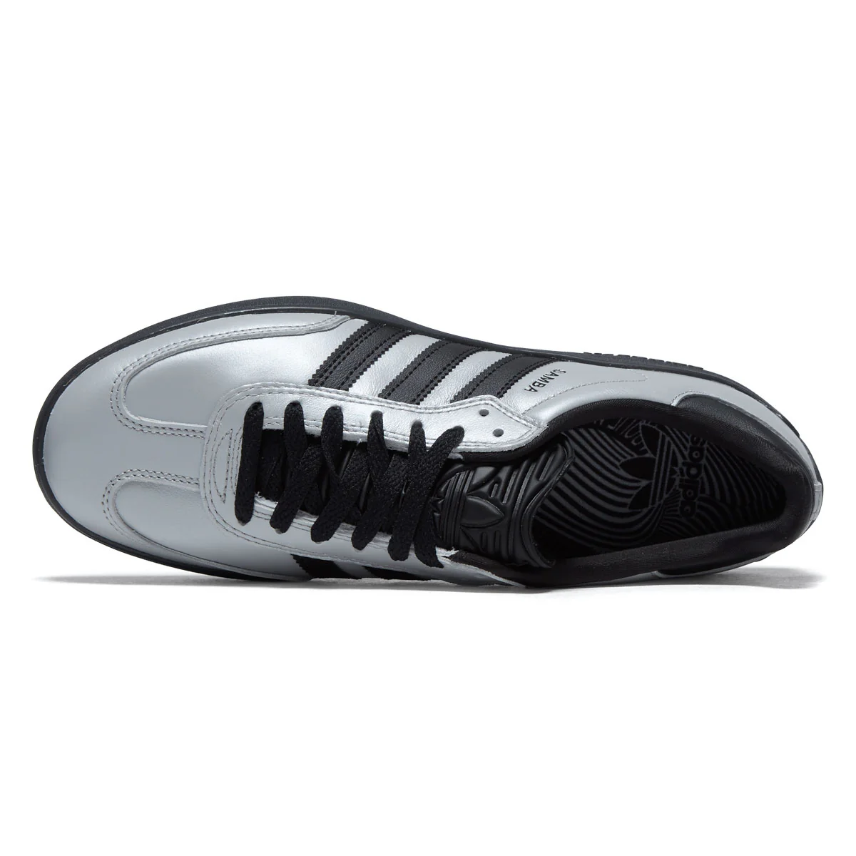 Adidas Puig Samba Shoes - Silver Metallic/Core Black/Core Black - Image 3