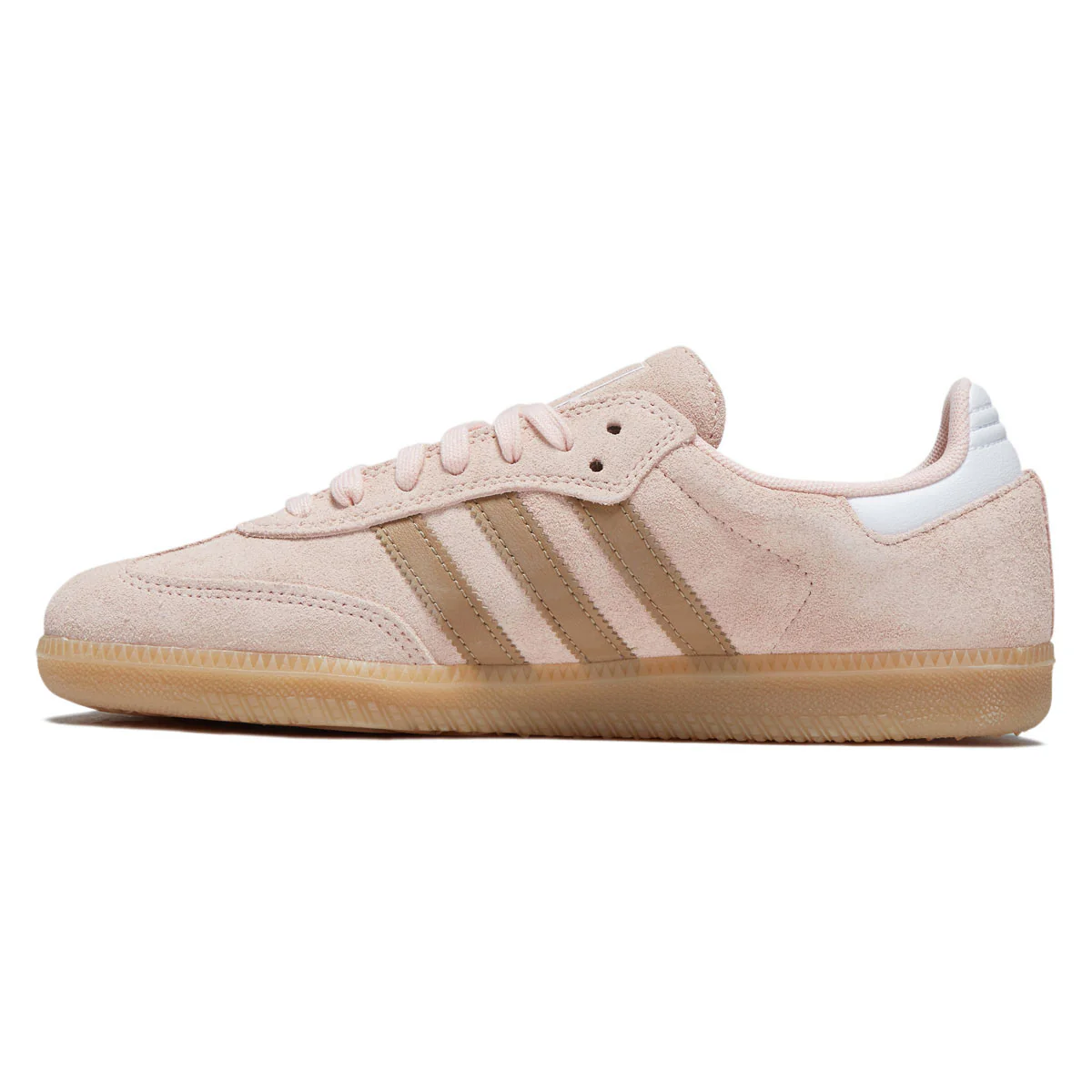 Adidas Samba ADV Shoes - Blush Pink/Cardboard/Gum - Image 2