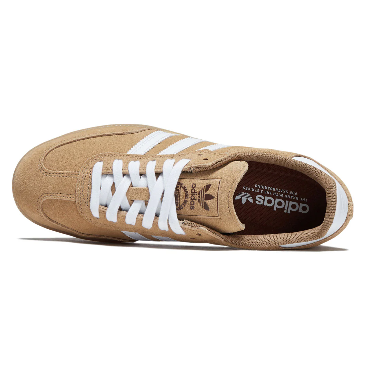Adidas Samba ADV Shoes - Cardboard/Ftwr White/Gum - Image 3