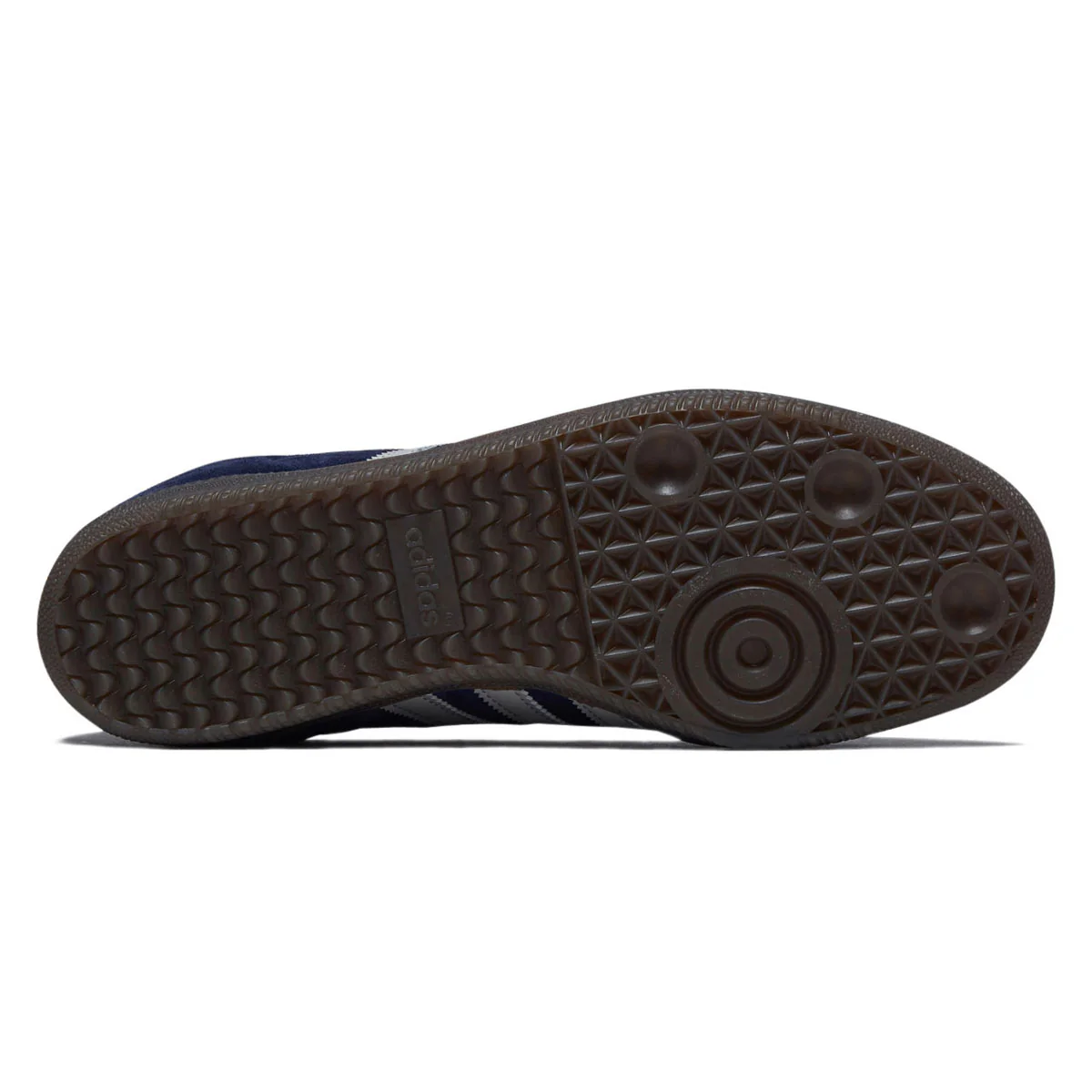 Adidas Samba ADV Shoes - Dark Blue/Grey/Gum - Image 4
