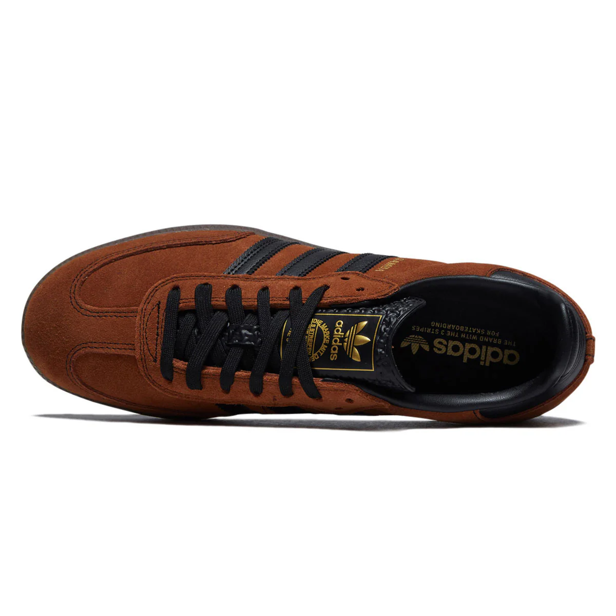 Adidas Samba ADV Shoes - Dusky Bronze/Core Black/Gum - Image 3