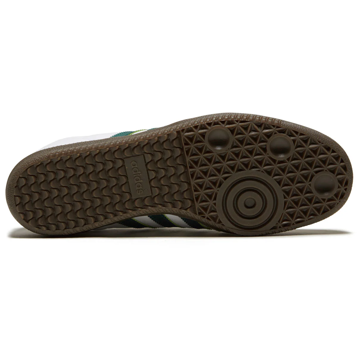 Adidas Samba Adv Shoes - White/Collegiate Green/White - Image 4