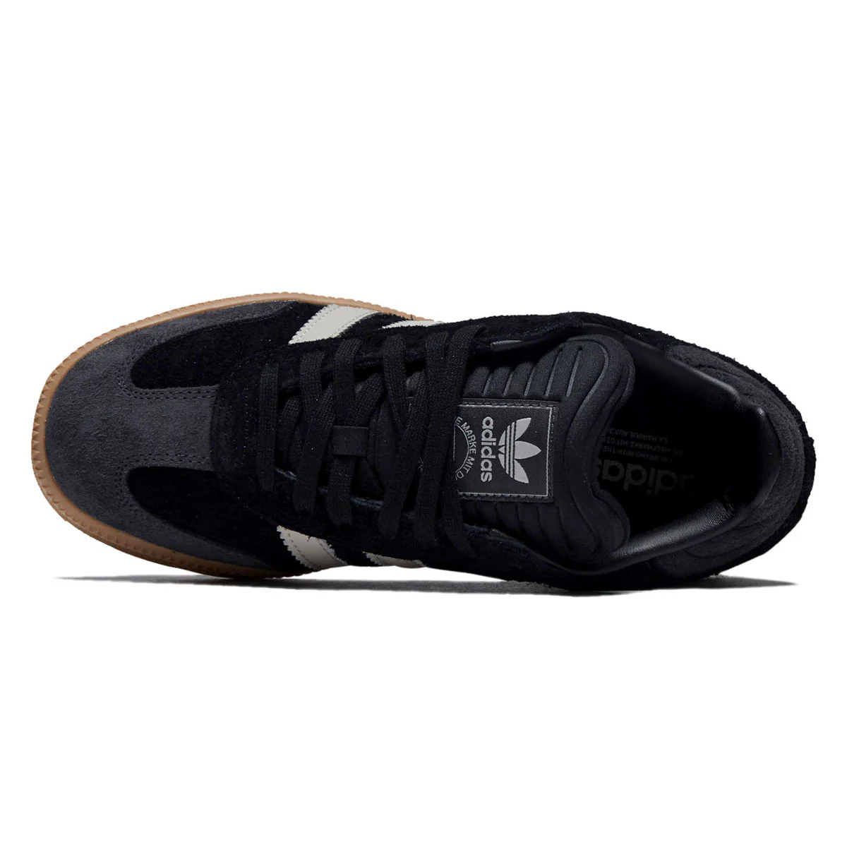 Adidas Samba XLG Shoes - Core Black/Wonder Aluminum/Gum - Image 3