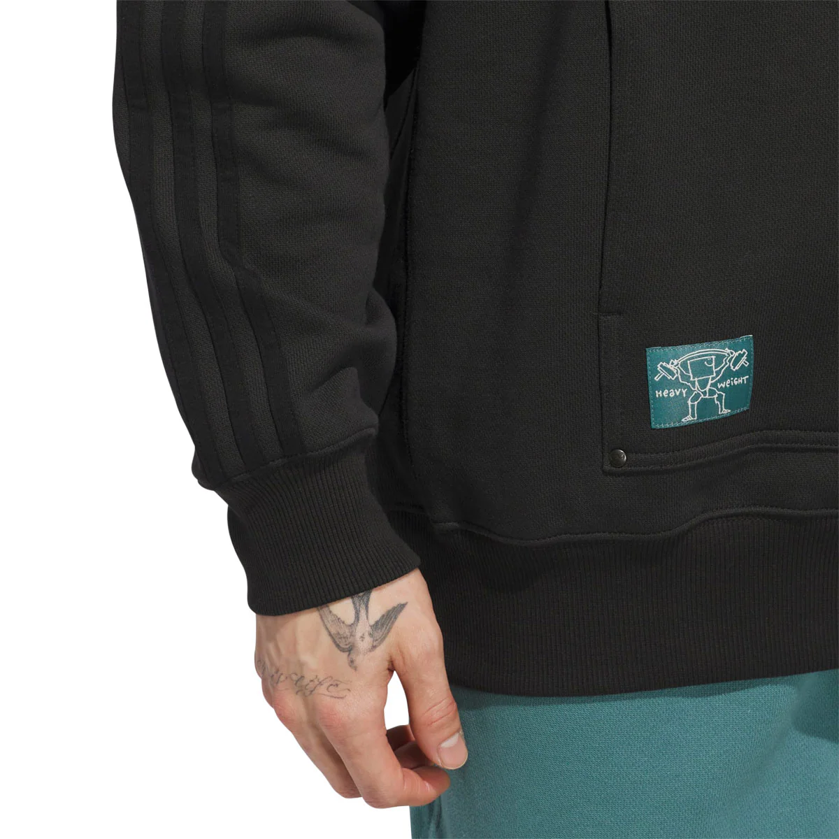 Adidas Shmoofoil Heavyweight Hoodie - Black - Image 5
