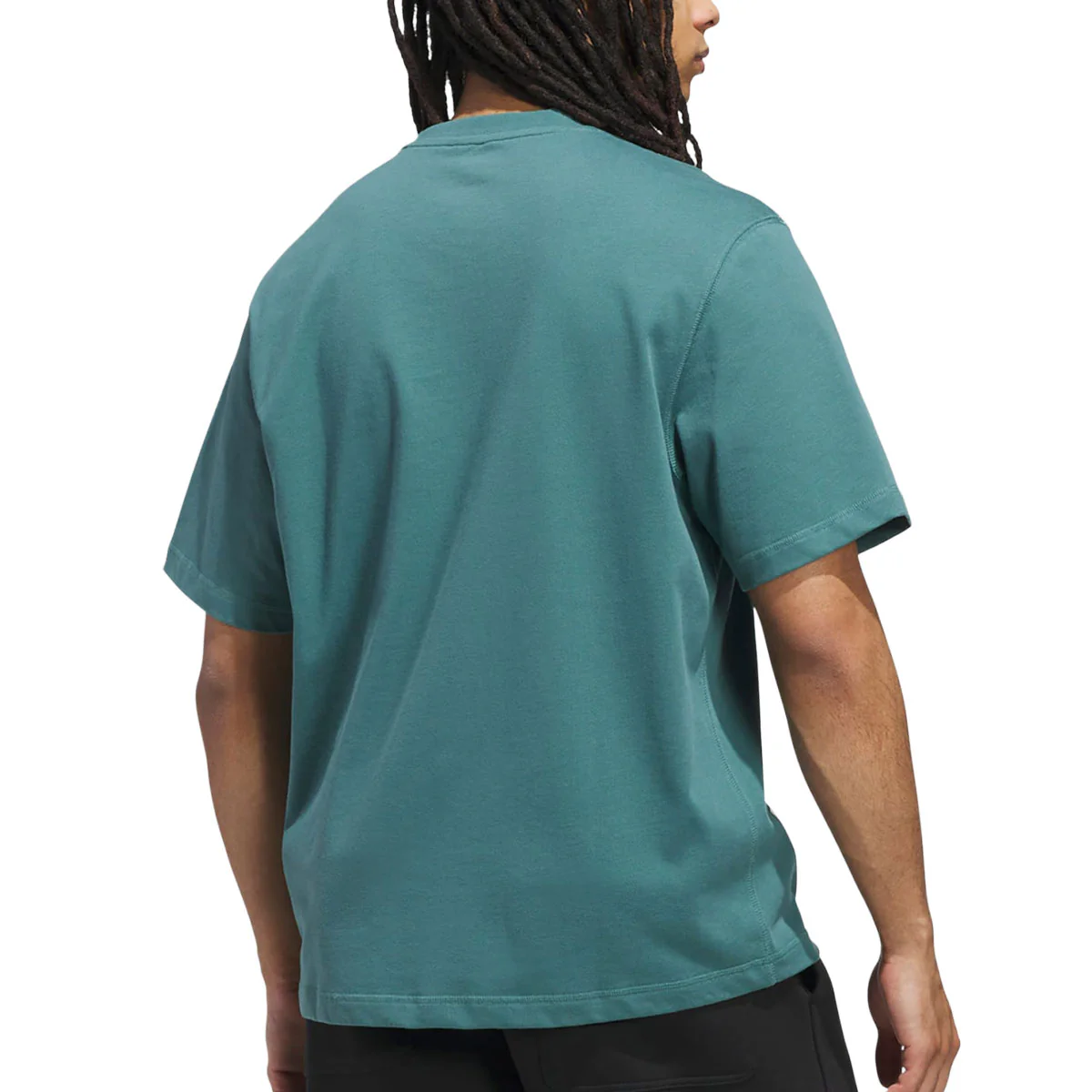 Adidas Shmoofoil Heavyweight T-Shirt - Preloved Teal - Image 3