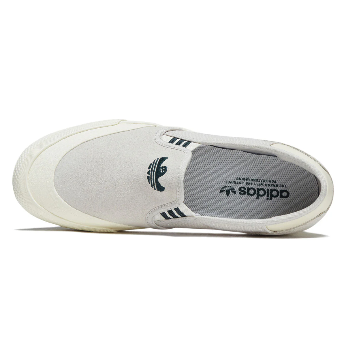 Adidas Shmoofoil Slip RX Shoes - Wonder Alumina/Wonder Sage/Cream White - Image 3