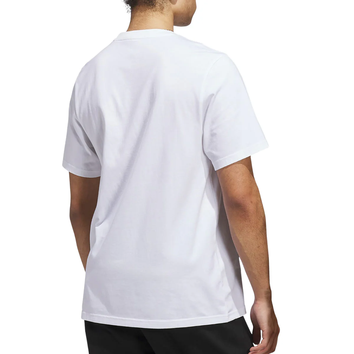Adidas Shmoohaus T-Shirt - White/Aurora Black - Image 3