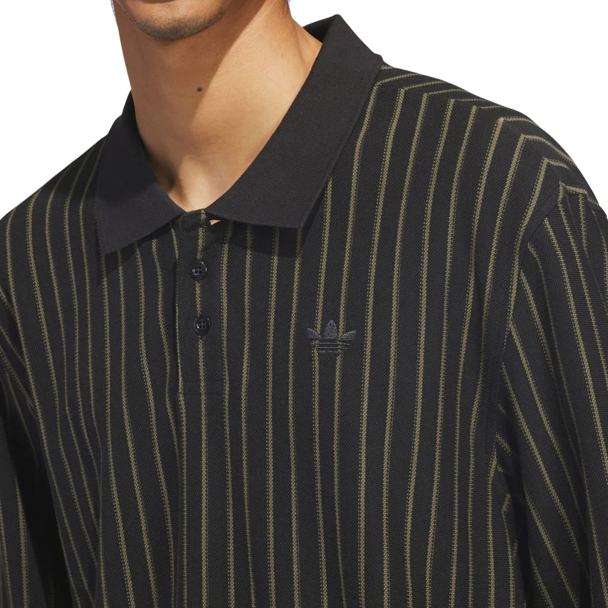Adidas Skate OG Jersey - Black/Olive Strata - Image 3