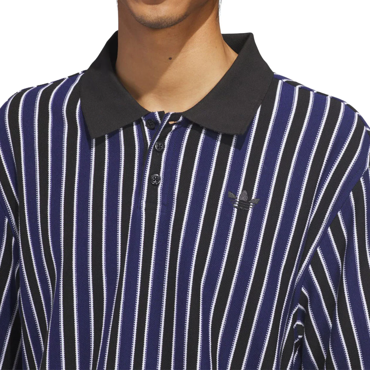 Adidas Skate OG Jersey - White/Dark Blue/Black - Image 3