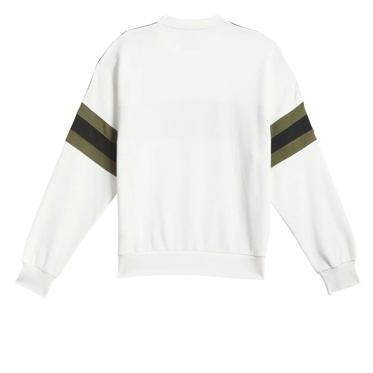 Adidas Skate OG Sweatshirt - Core White/Olive Strata/Black - Image 4