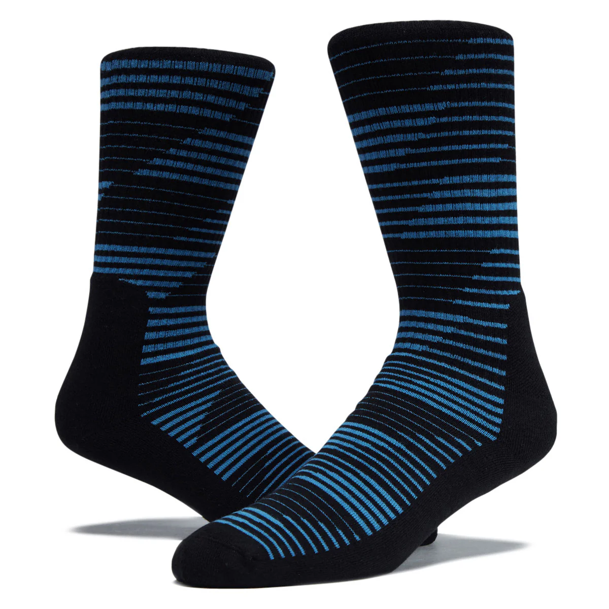Adidas Sp33d Socks - Black/Lucid Ray Blue - Image 2
