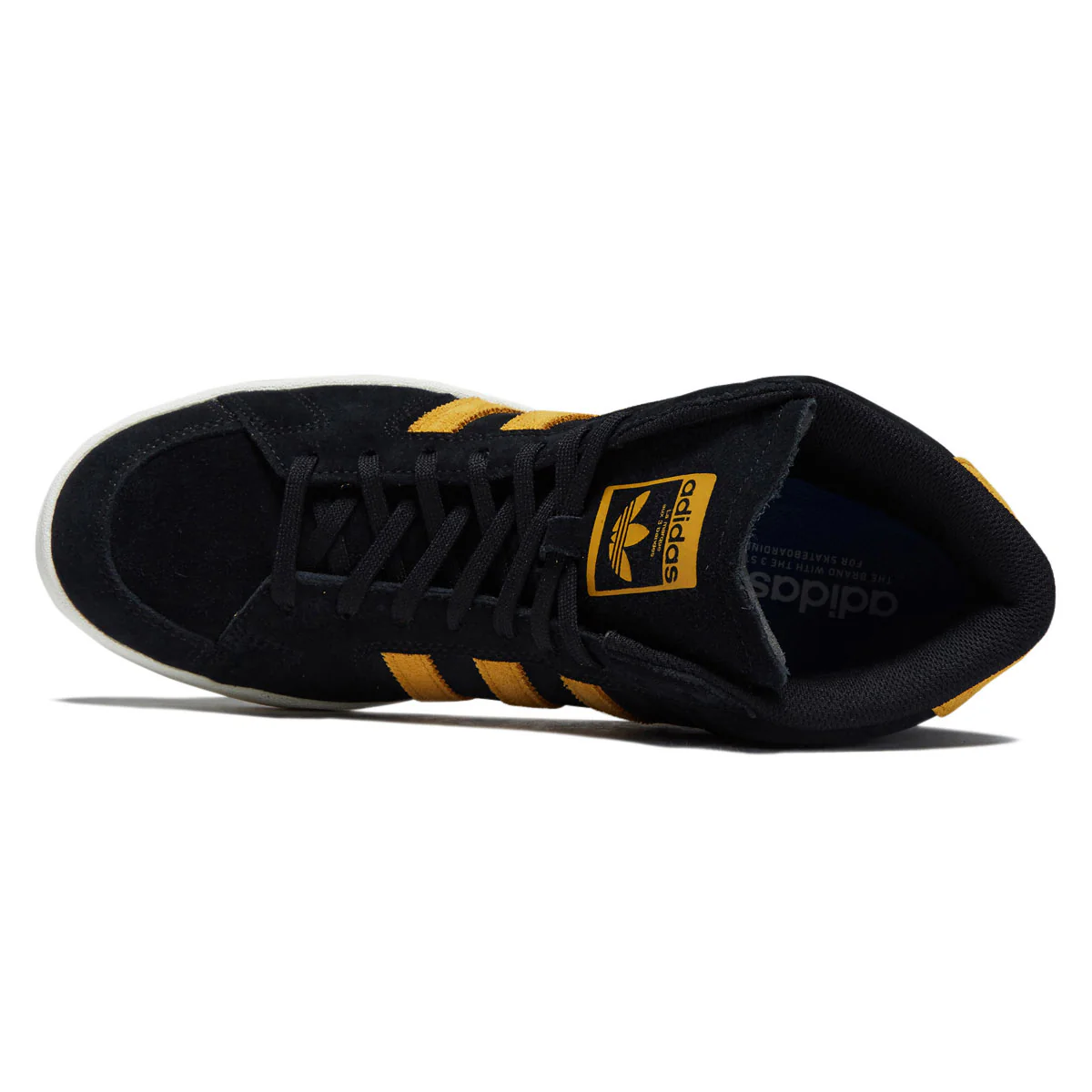 Adidas Superskate Shoes - Core Black/Preloved Yellow/Off White - Image 3