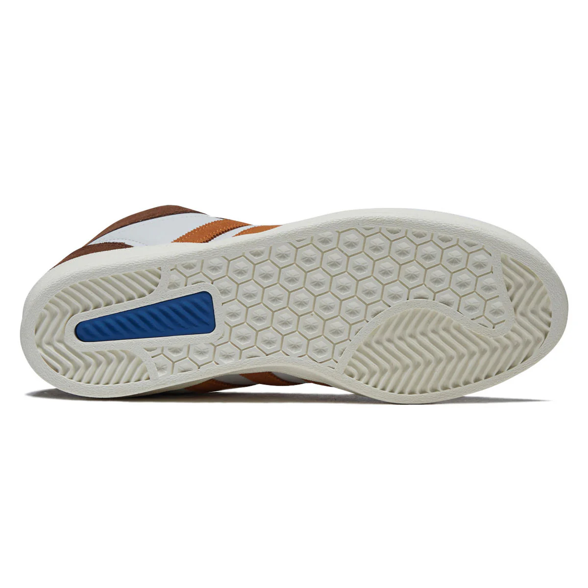 Adidas Superskate Shoes - Preloved Brown/Rustic Orange/Crystal White - Image 4