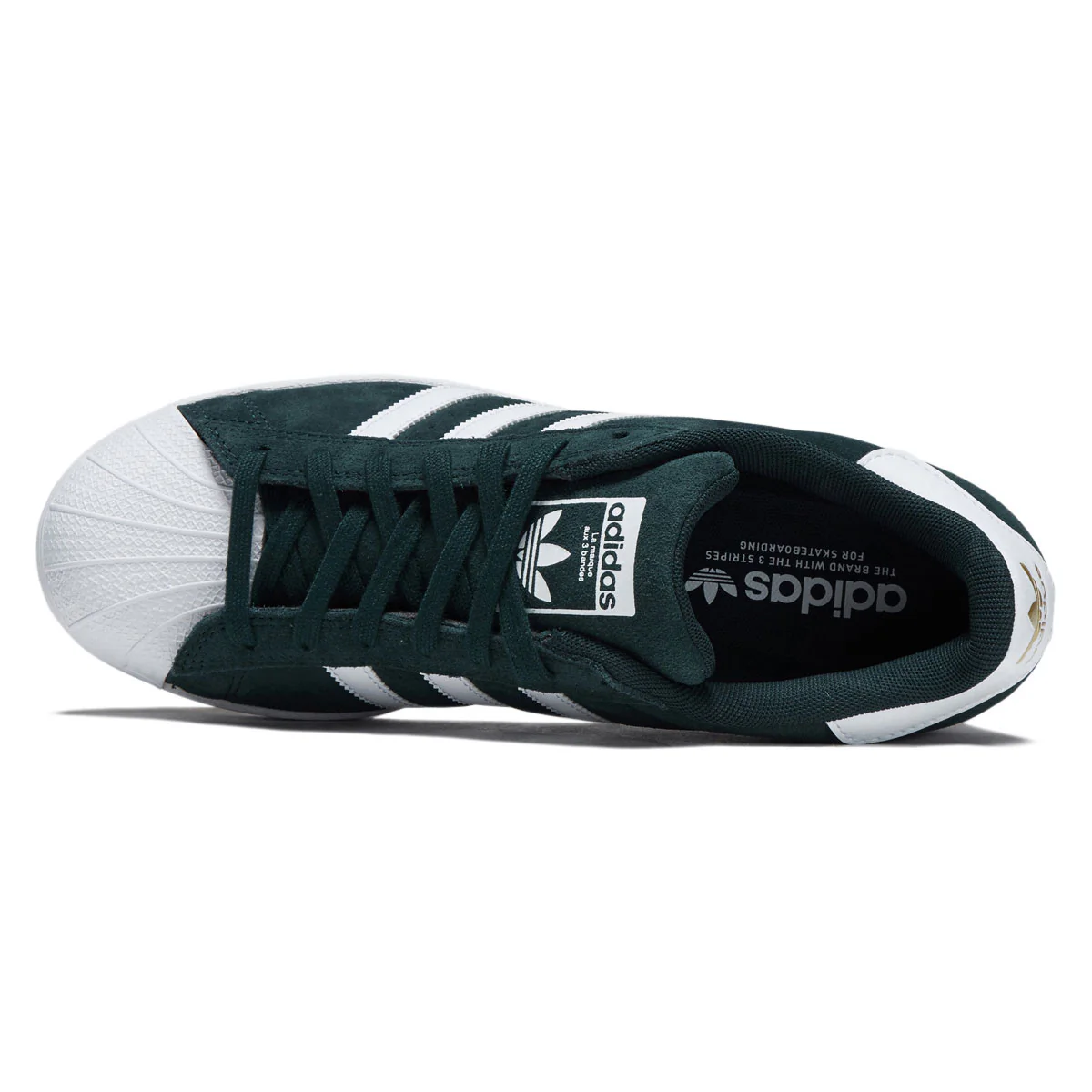Adidas Superstar ADV Shoes - Aurora Ivy/Ftwr White/Gold Metallic - Image 3