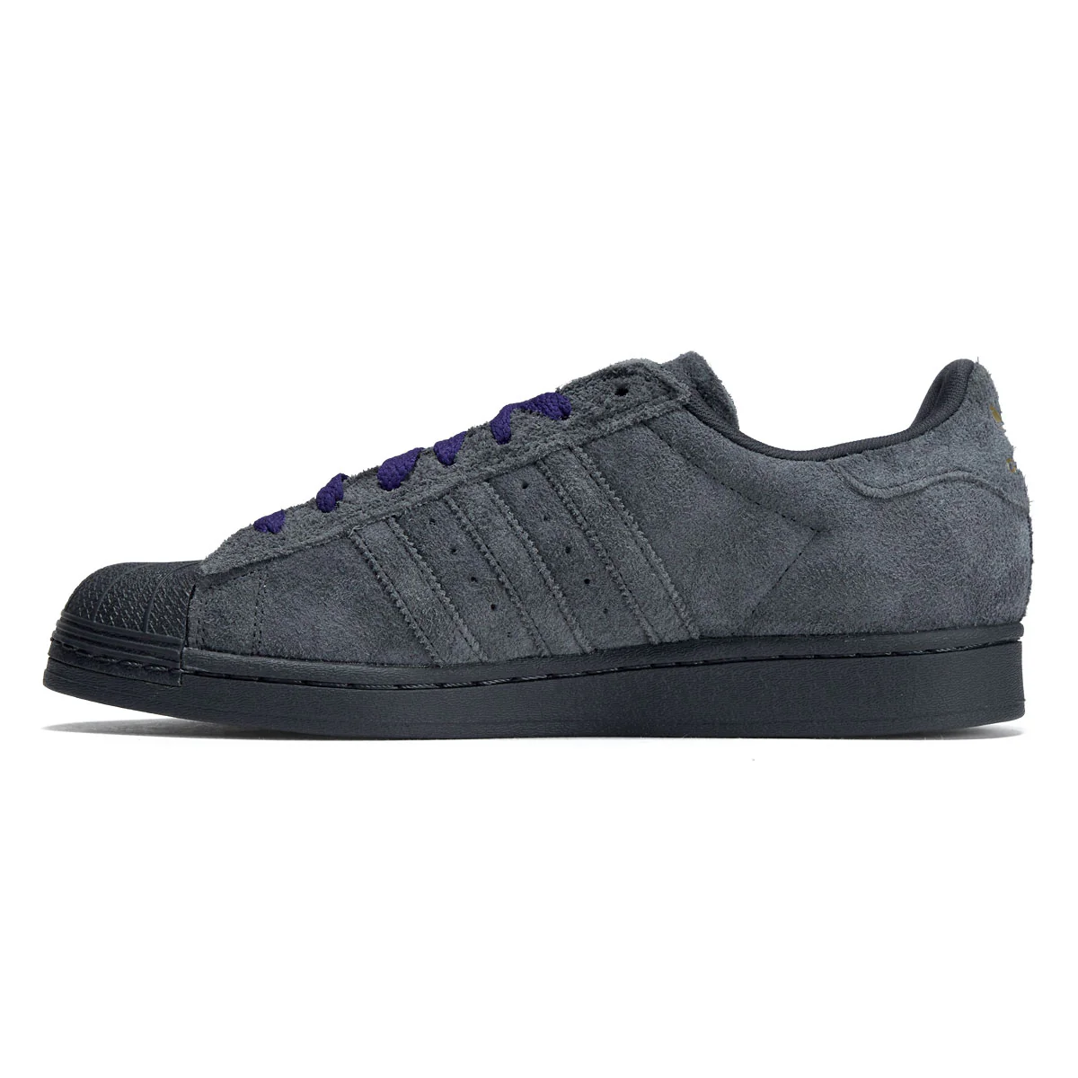 Adidas Superstar ADV Shoes - Carbon/Carbon/Purple - Image 2