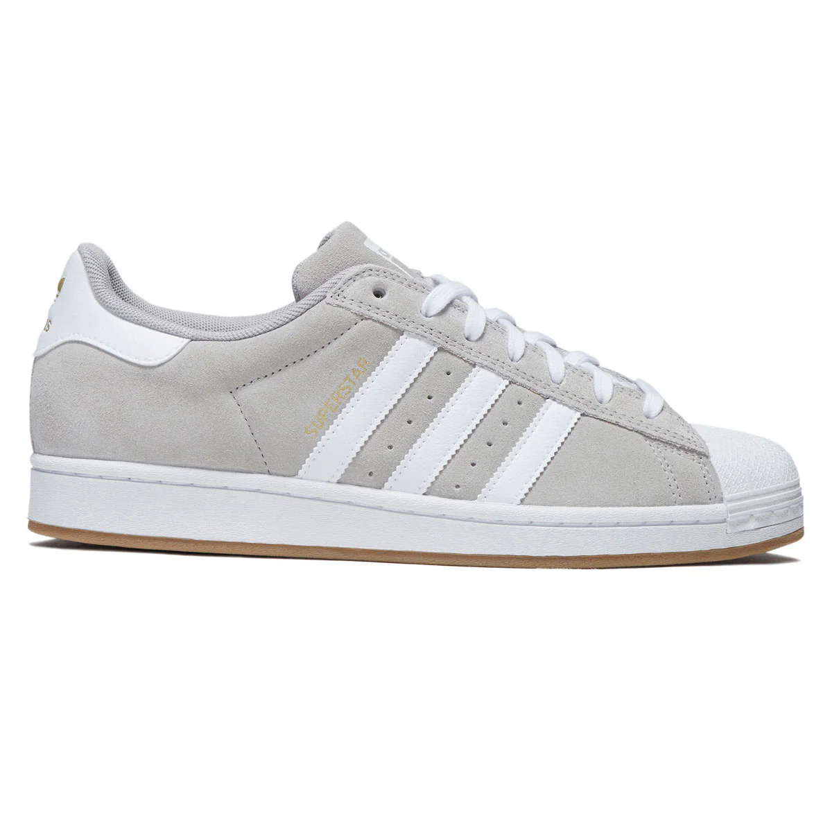 Adidas Superstar ADV Shoes - Clear Granite/Ftwr White/Gold Metallic