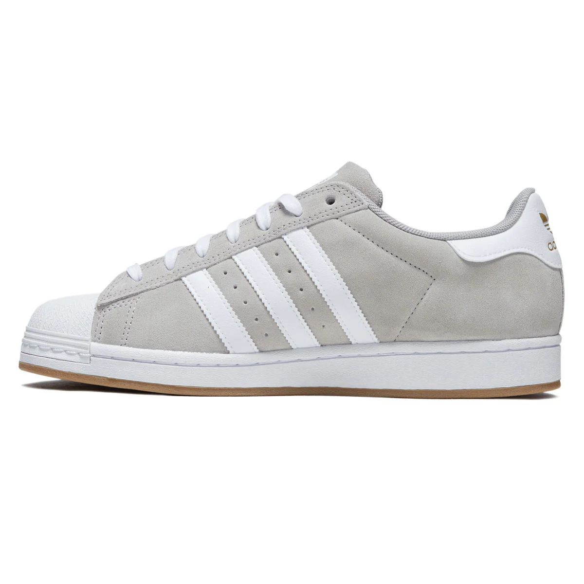 Adidas Superstar ADV Shoes - Clear Granite/Ftwr White/Gold Metallic - Image 2