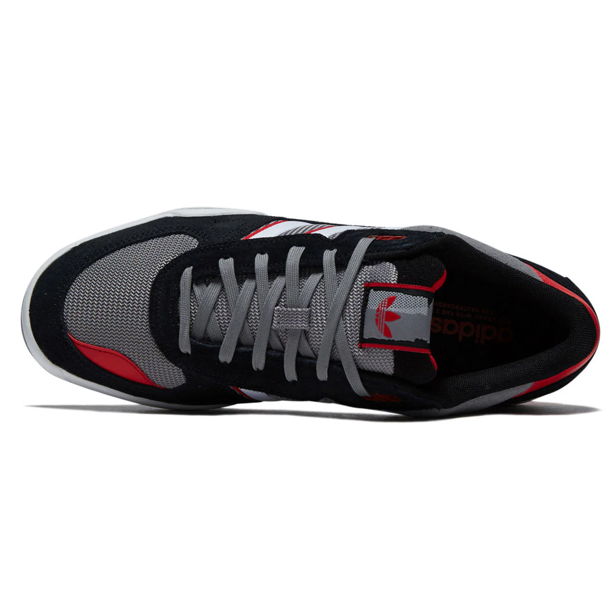 Adidas Tekkira Cup Shoes - Core Black/Ftwr White/Better Scarlet - Image 3
