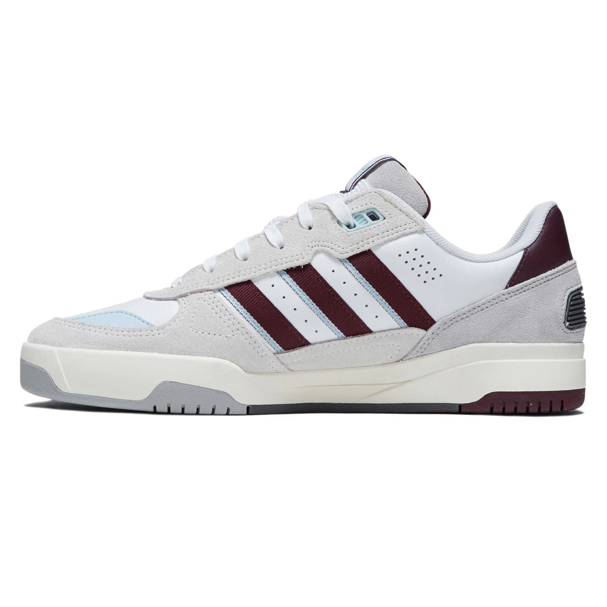 Adidas Tekkira Cup Shoes - Ftwr White/Maroon/Clear Sky - Image 2
