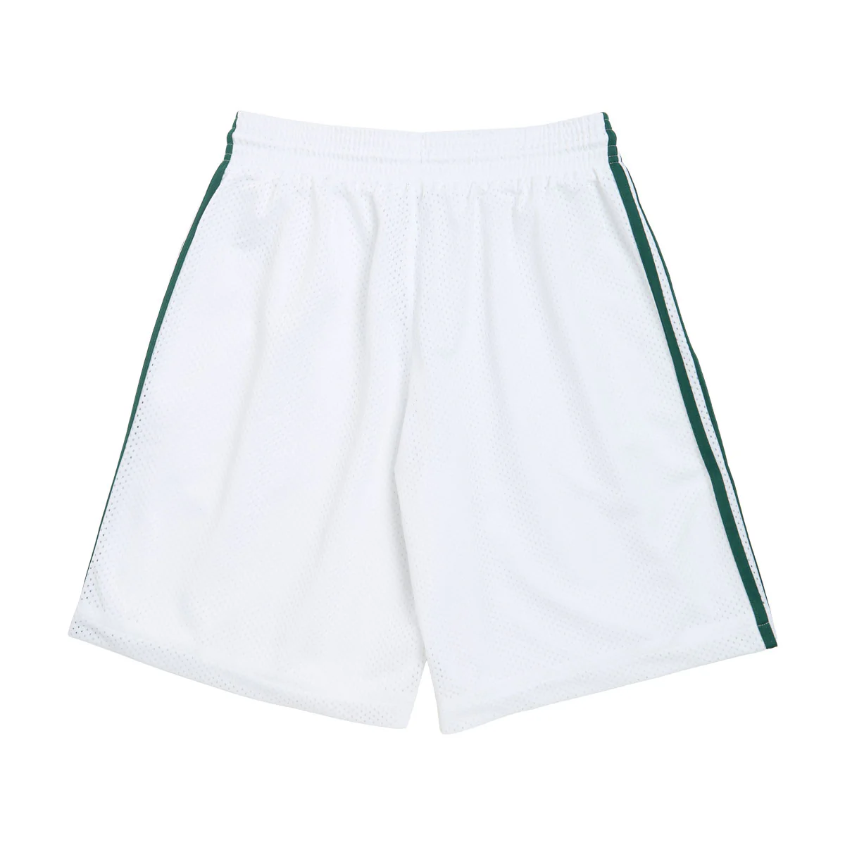 Adidas Tyshawn B Shorts - White/Matte Gold/Collegiate Green - Image 2