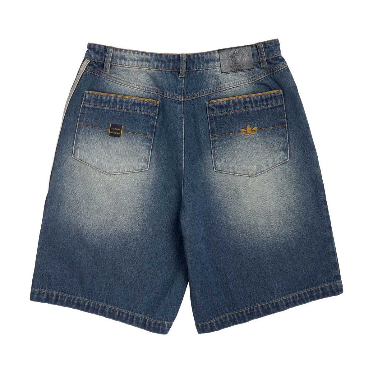 Adidas Tyshawn Denim Shorts - Indigo Denim - Image 2